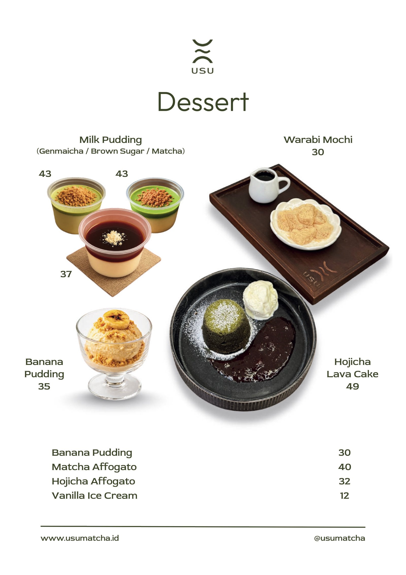 USU Matcha Menu Page 17